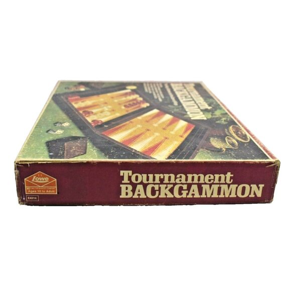 Vintage Milton Bradley 1978 Tournament Backgammon Game Complete - Picture 8 of 9